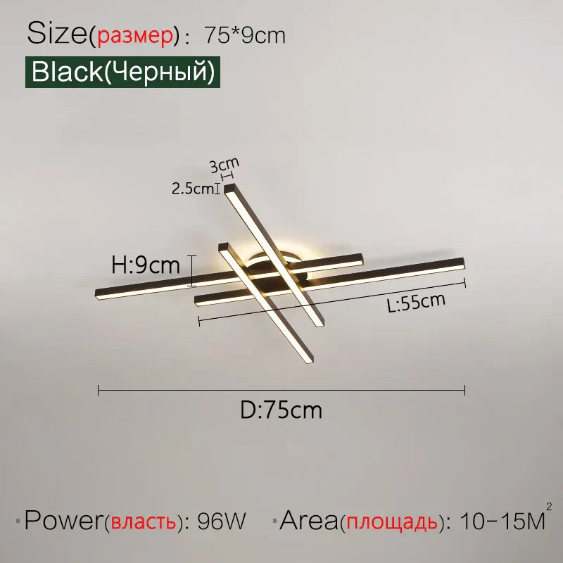 2023 Afralia™ Nordic LED Ceiling Chandelier for Living, Dining, and Bedroom