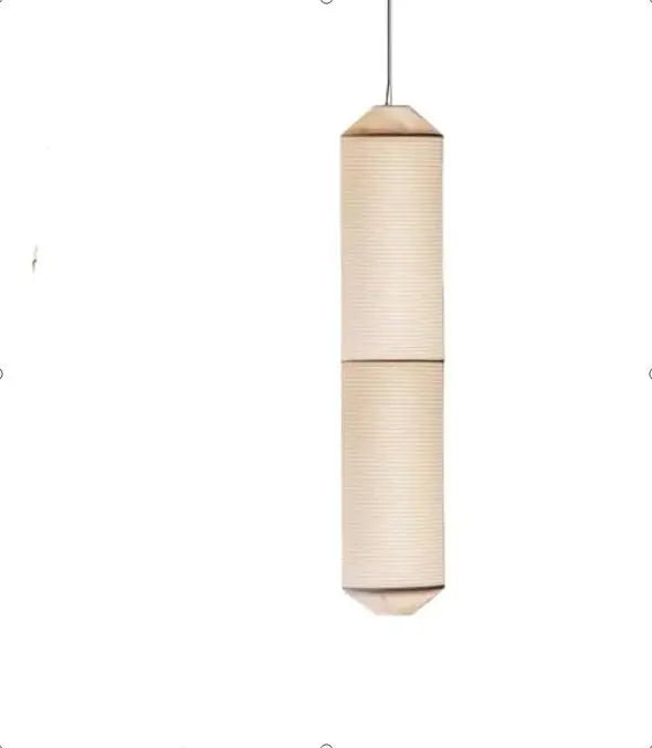 "Afralia™ Akari Rice Paper Pendant Lamp for Living Room Bedroom, LED Hanging Light"