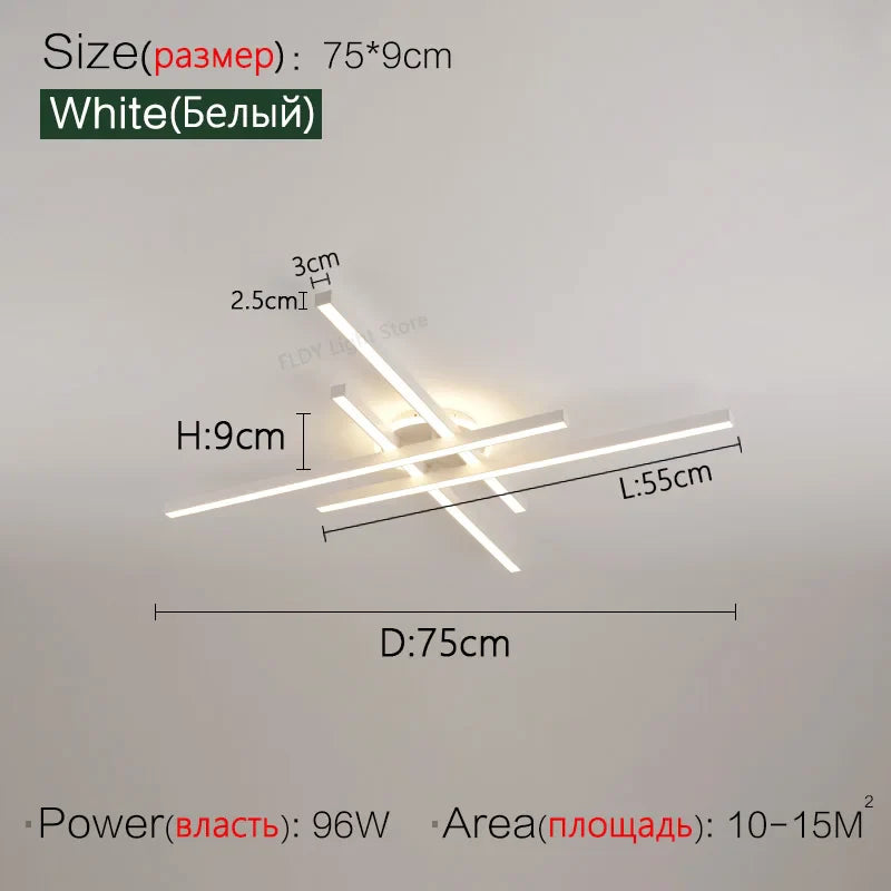 2023 Afralia™ Nordic LED Ceiling Chandelier for Living, Dining, and Bedroom