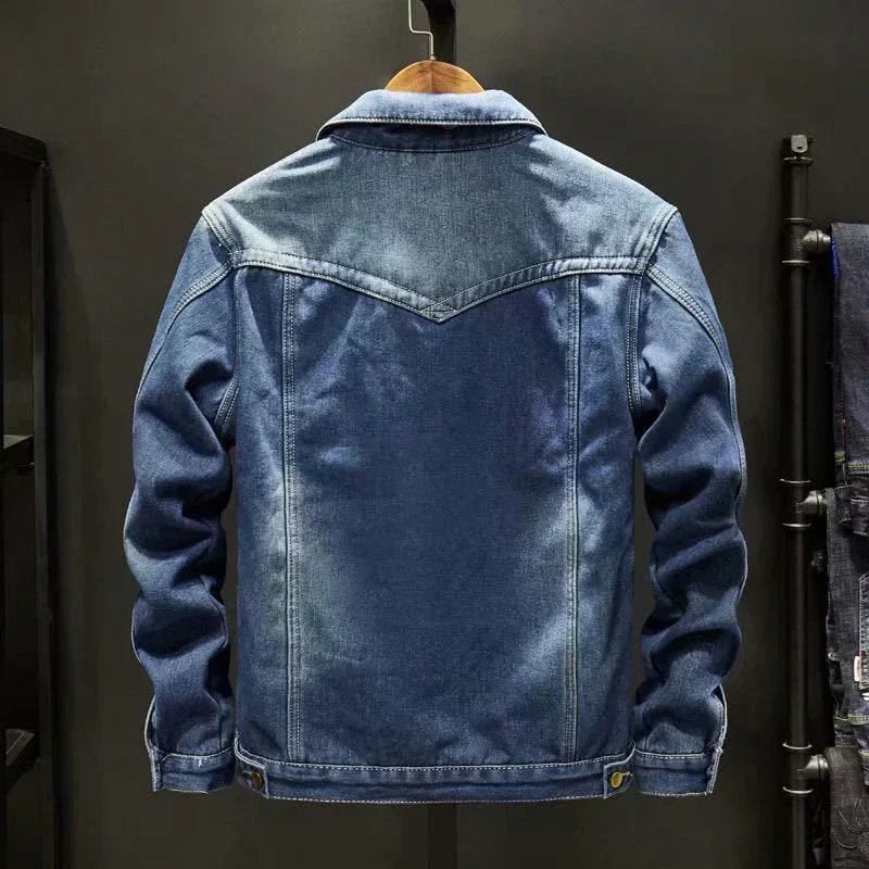 Zakenda | Fantastique veste en denim pour hommes