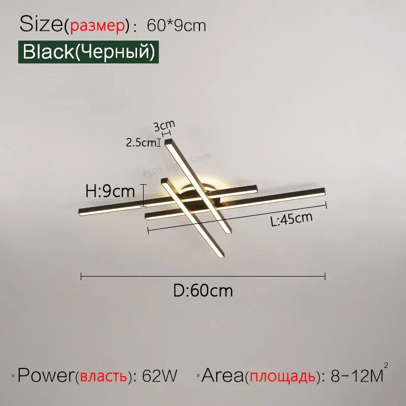 2023 Afralia™ Nordic LED Ceiling Chandelier for Living, Dining, and Bedroom