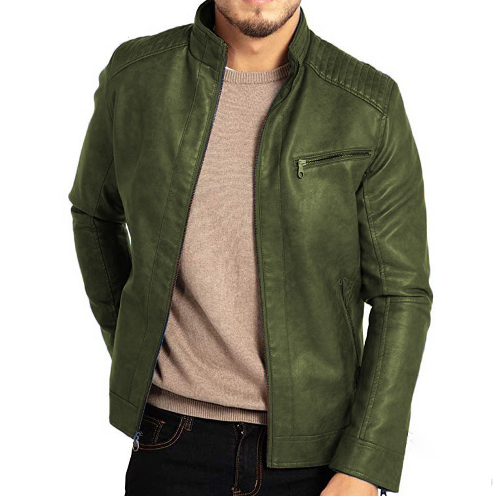 Zakenda | Veste en cuir