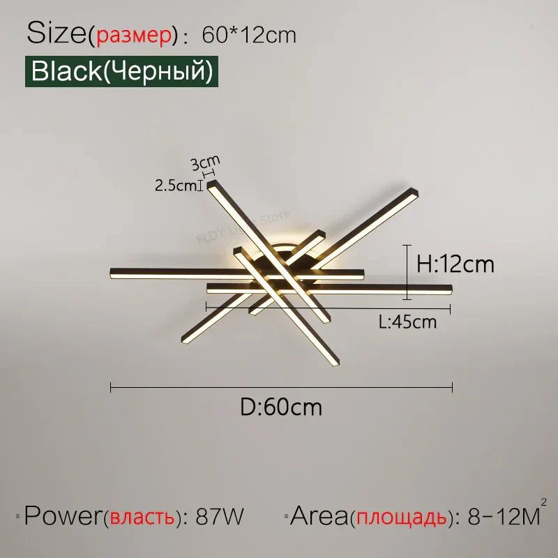 2023 Afralia™ Nordic LED Ceiling Chandelier for Living, Dining, and Bedroom
