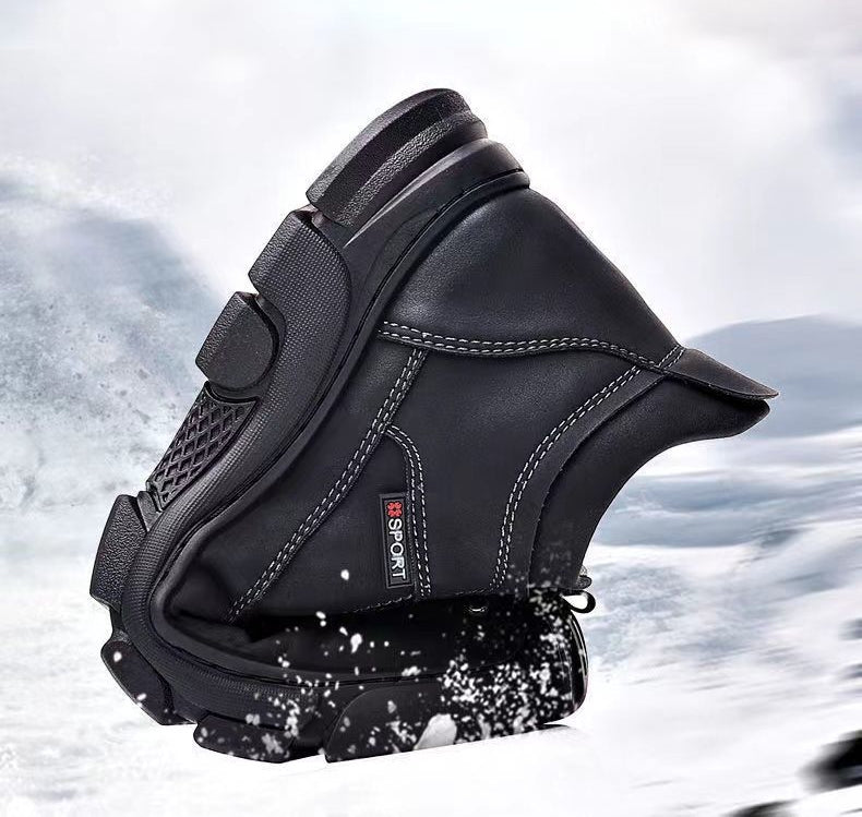 Zakenda | Bottes d'hiver chaudes en coton pour hommes