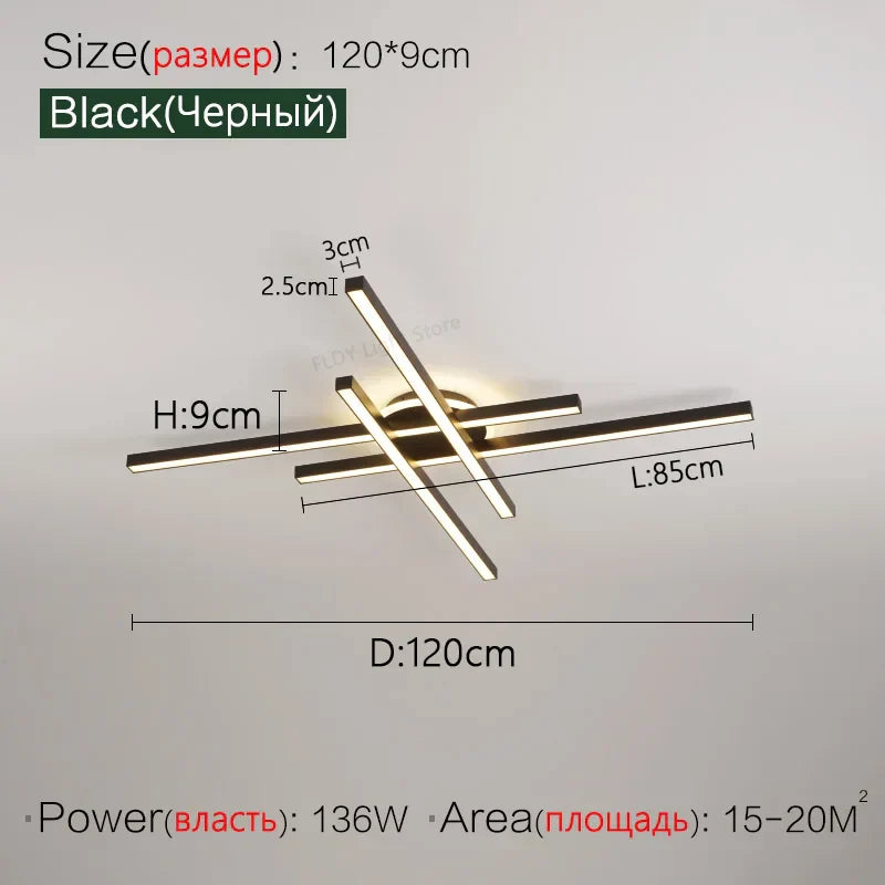 2023 Afralia™ Nordic LED Ceiling Chandelier for Living, Dining, and Bedroom