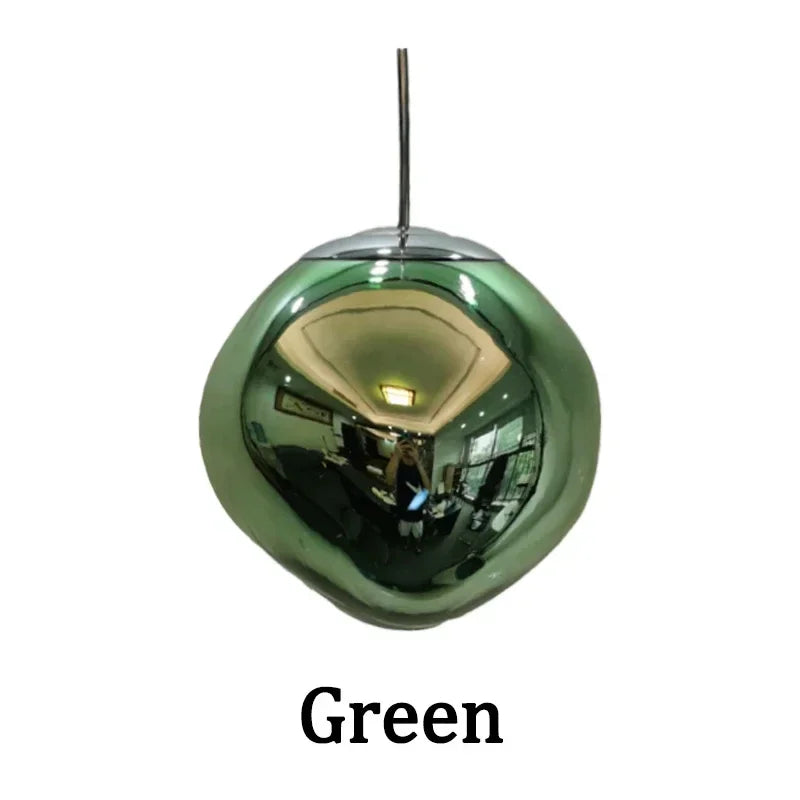 Afralia Nordic Lava Glass Chandelier - Minimalist Bedroom Dining Room Pendant Lamp