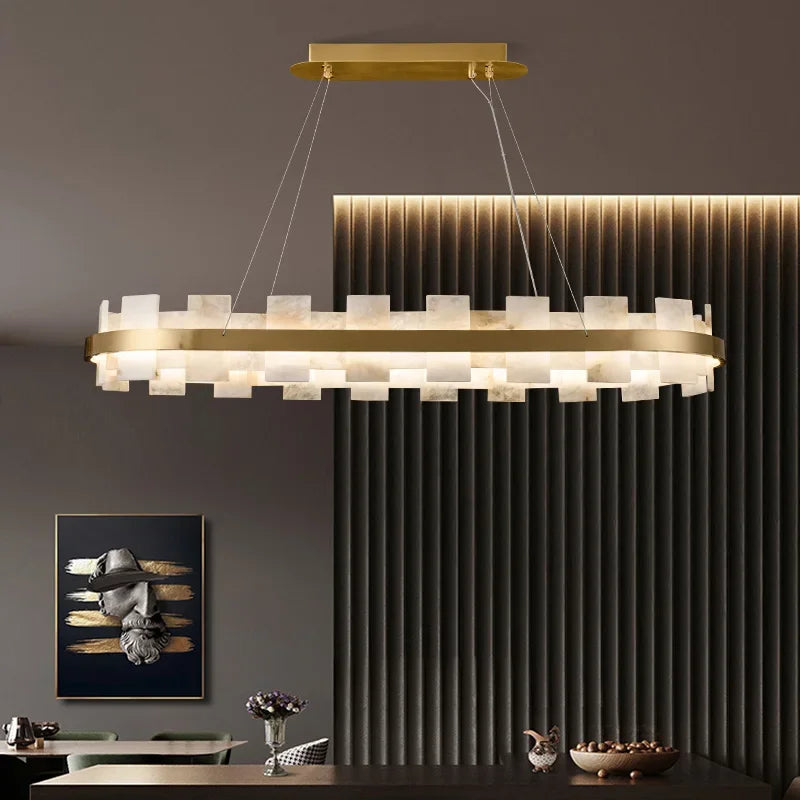 "Afralia™ LED Chandelier - Stylish Ceiling Lamp for Bedroom and Living Room Decor"