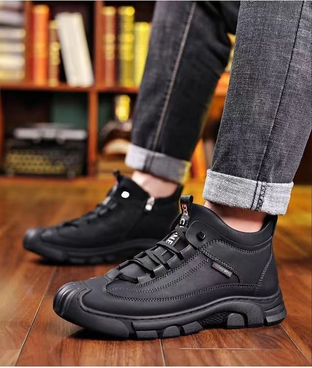 Zakenda | Bottes d'hiver chaudes en coton pour hommes