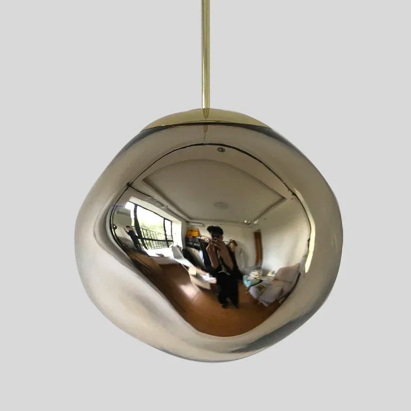 Afralia Nordic Lava Glass Chandelier - Minimalist Bedroom Dining Room Pendant Lamp