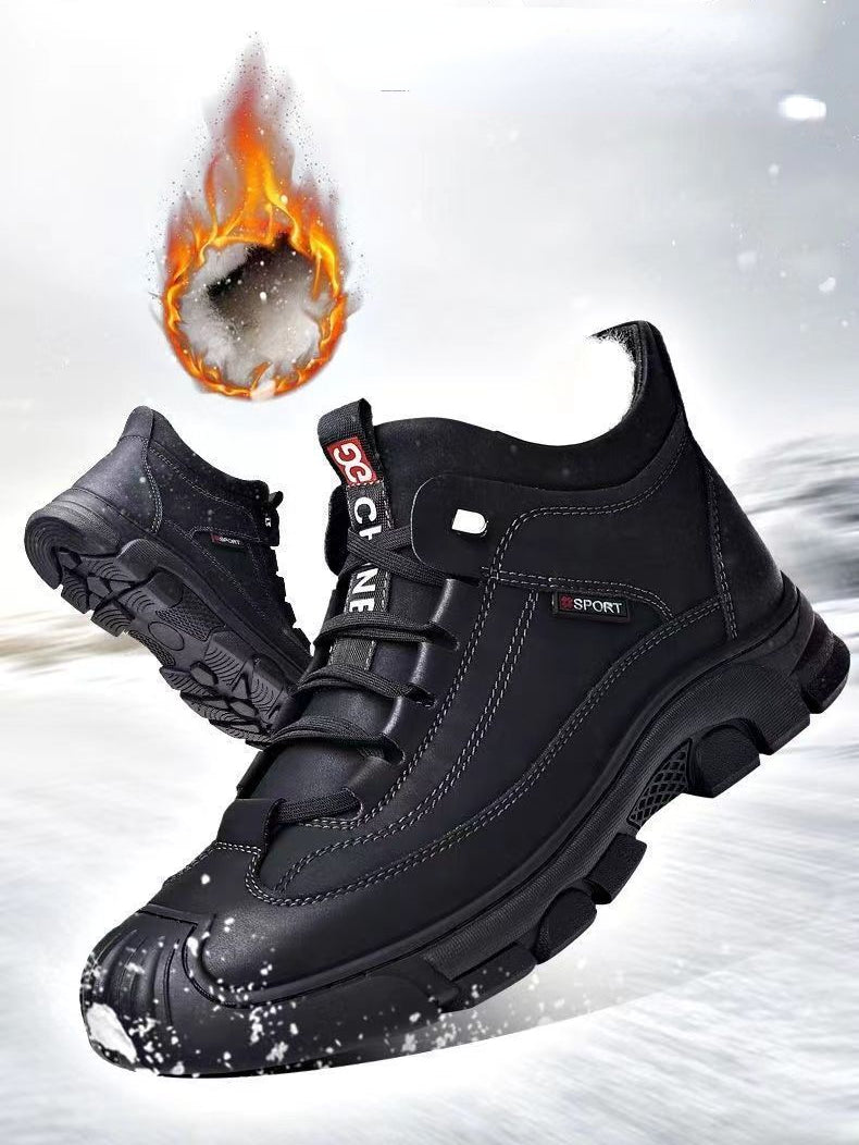 Zakenda | Bottes d'hiver chaudes en coton pour hommes