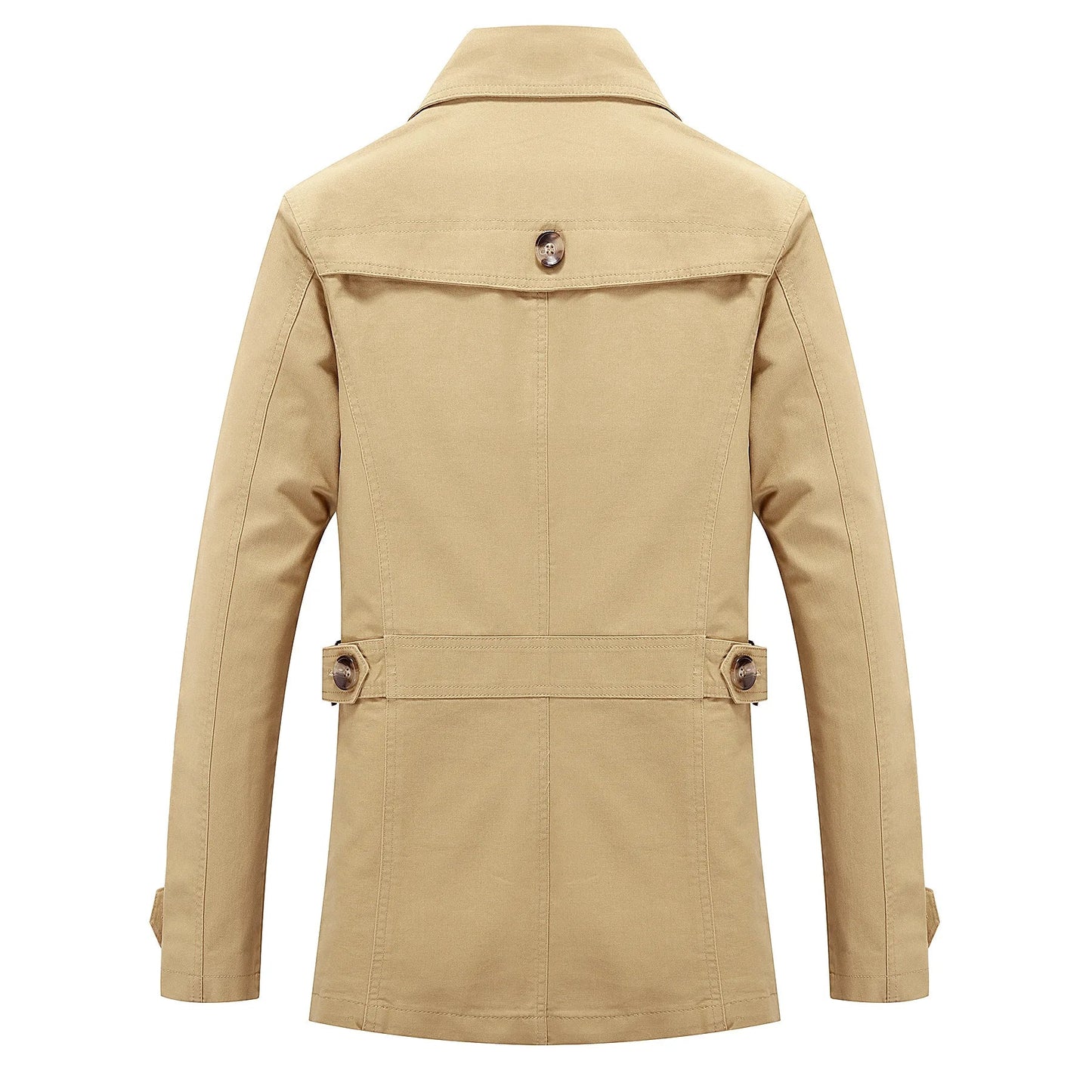 Zakenda | Manteau de tranchée tendance pour hommes