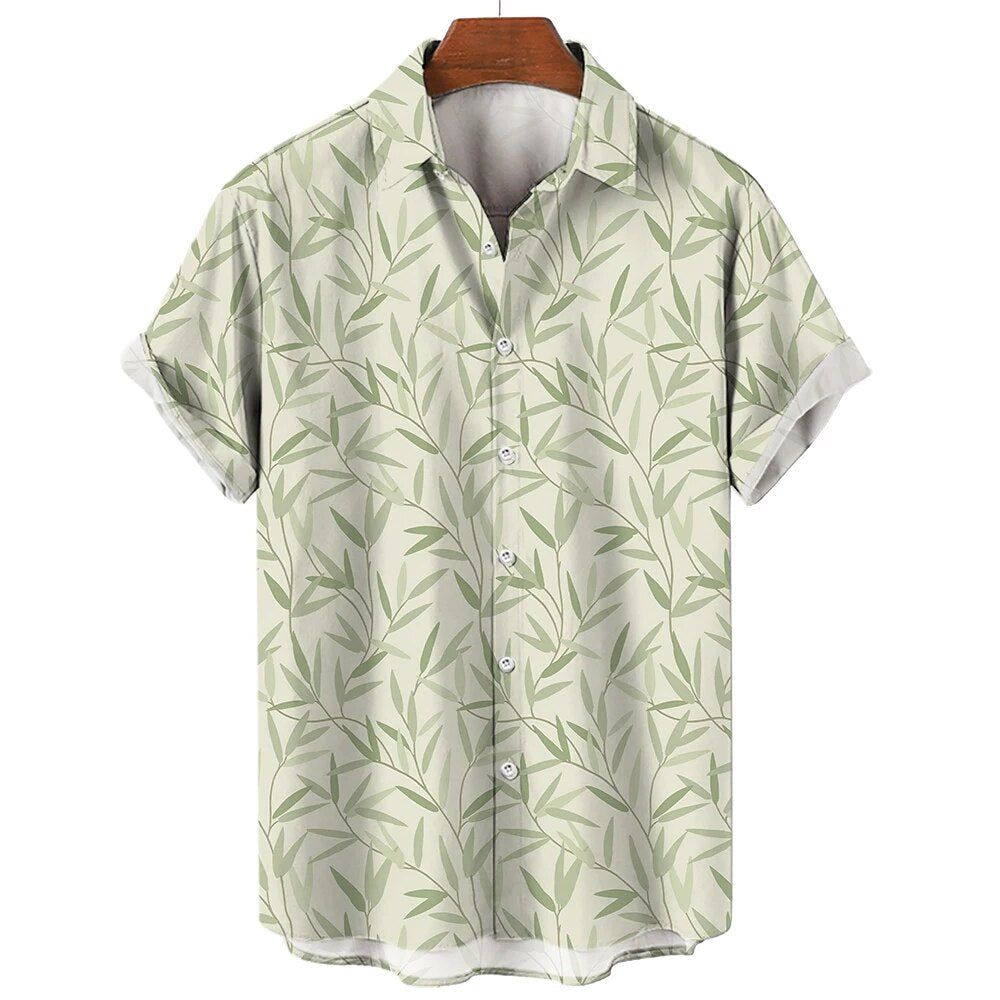Zakenda | Chemise hawaïenne florale blanche
