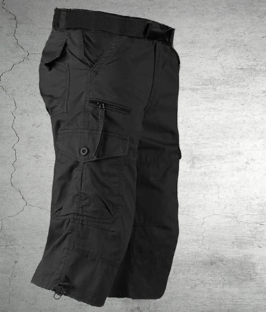 Zakenda | short en stretch avec poches cargo et jambes