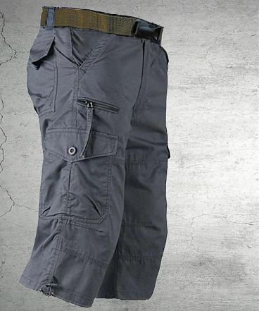 Zakenda | short en stretch avec poches cargo et jambes