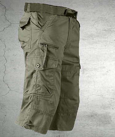 Zakenda | short en stretch avec poches cargo et jambes
