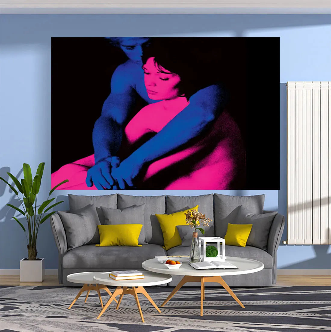 TV Girl Albums Wall Poster Tapestry Trippy Couple Lover Wall Hanging