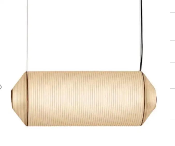 "Afralia™ Akari Rice Paper Pendant Lamp for Living Room Bedroom, LED Hanging Light"