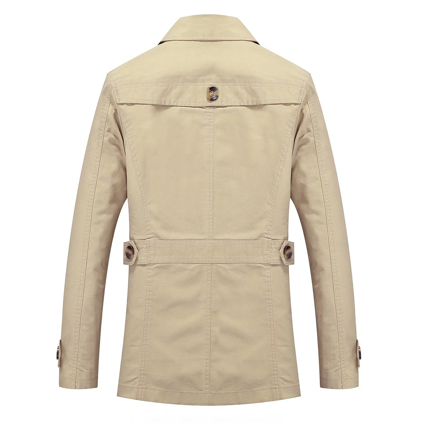 Zakenda | Manteau de tranchée tendance pour hommes