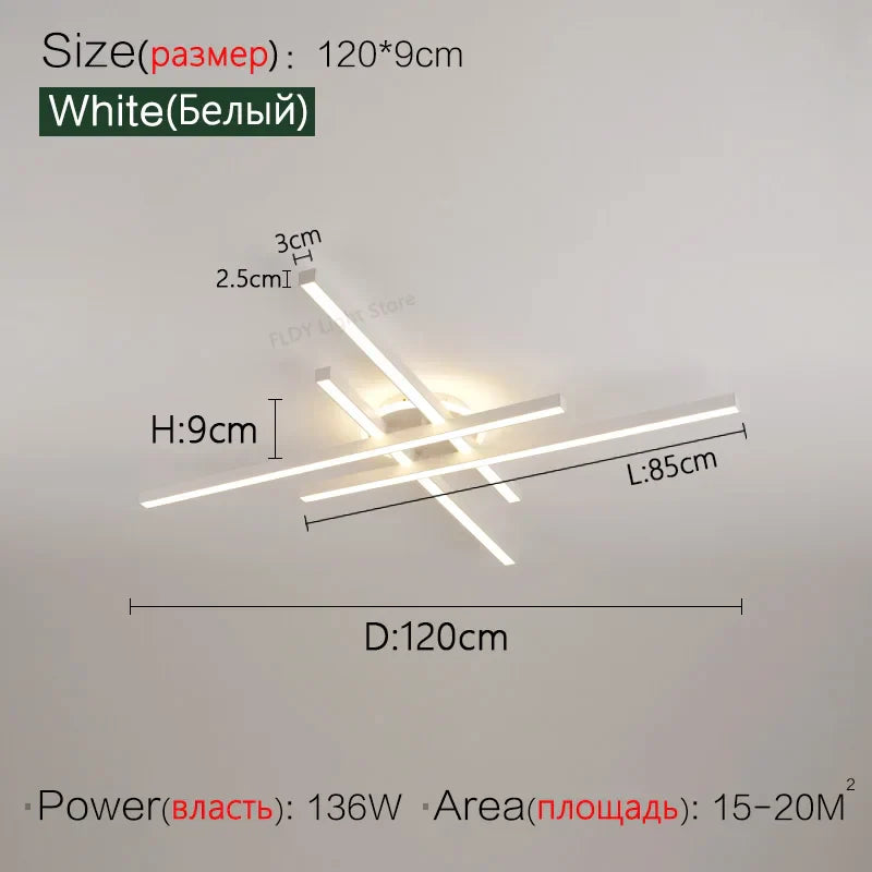 2023 Afralia™ Nordic LED Ceiling Chandelier for Living, Dining, and Bedroom