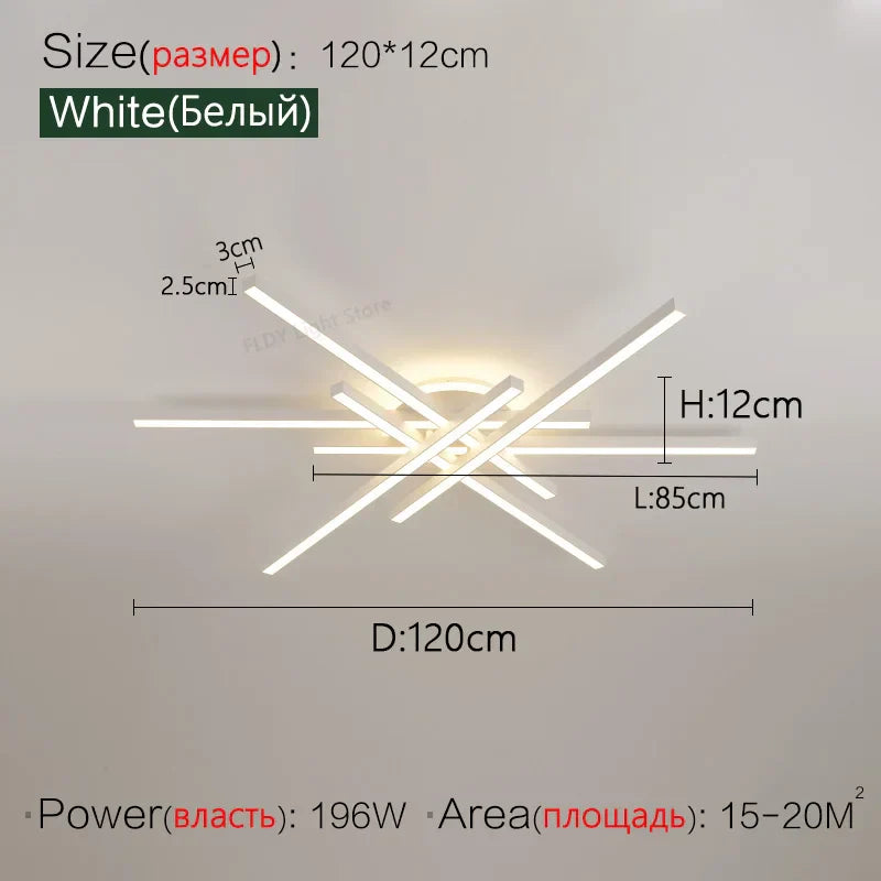 2023 Afralia™ Nordic LED Ceiling Chandelier for Living, Dining, and Bedroom