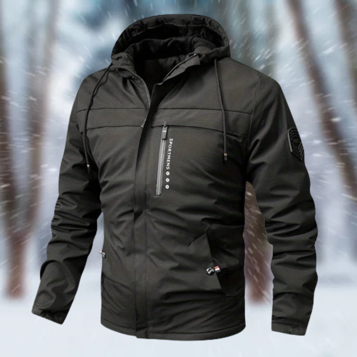 Zakenda | Veste parka imperméable pour hommes