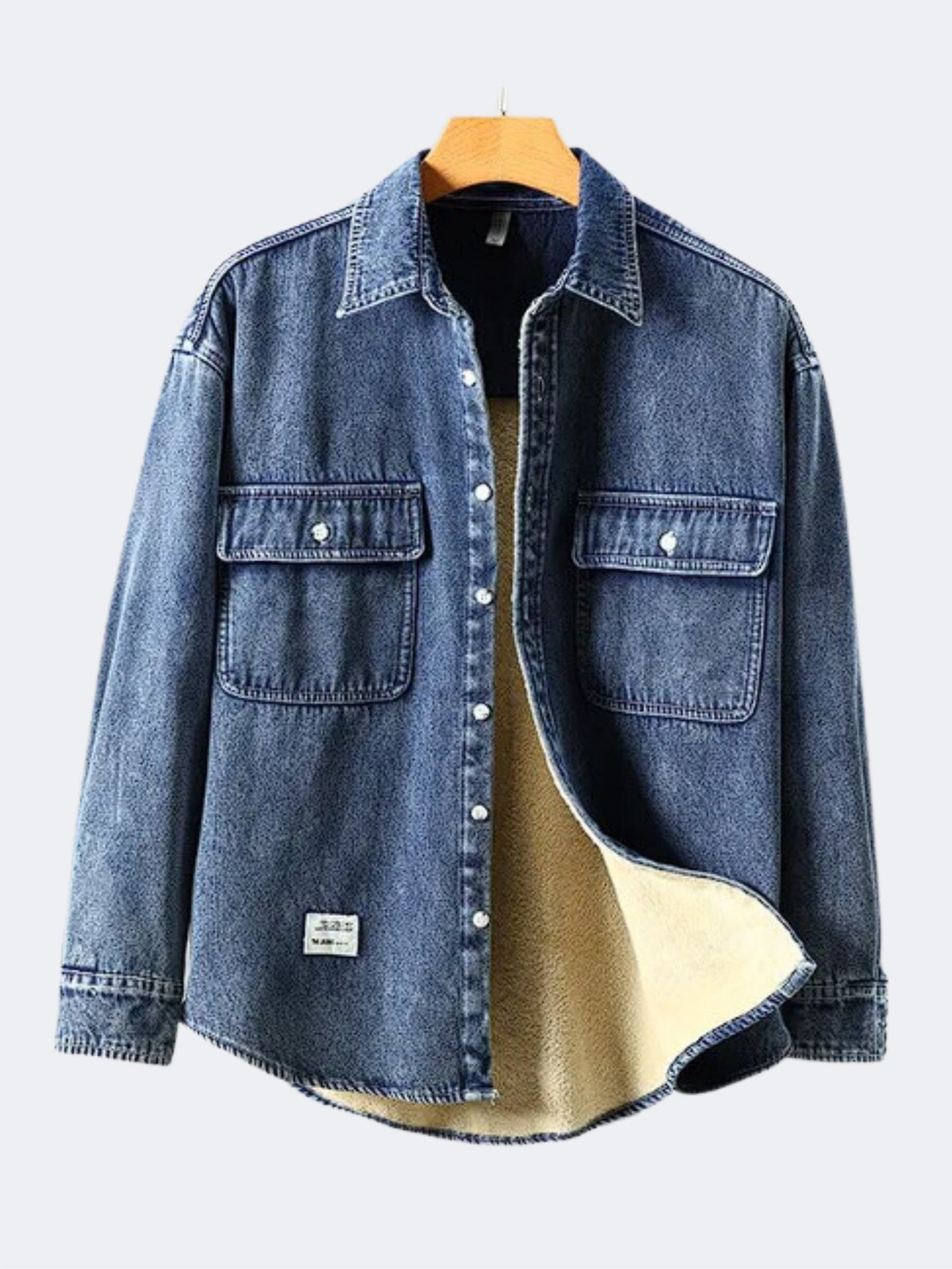 Zakenda | Veste basique en denim pour hommes