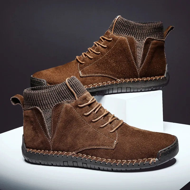 Zakenda | Bottes classiques chaudes pour hommes
