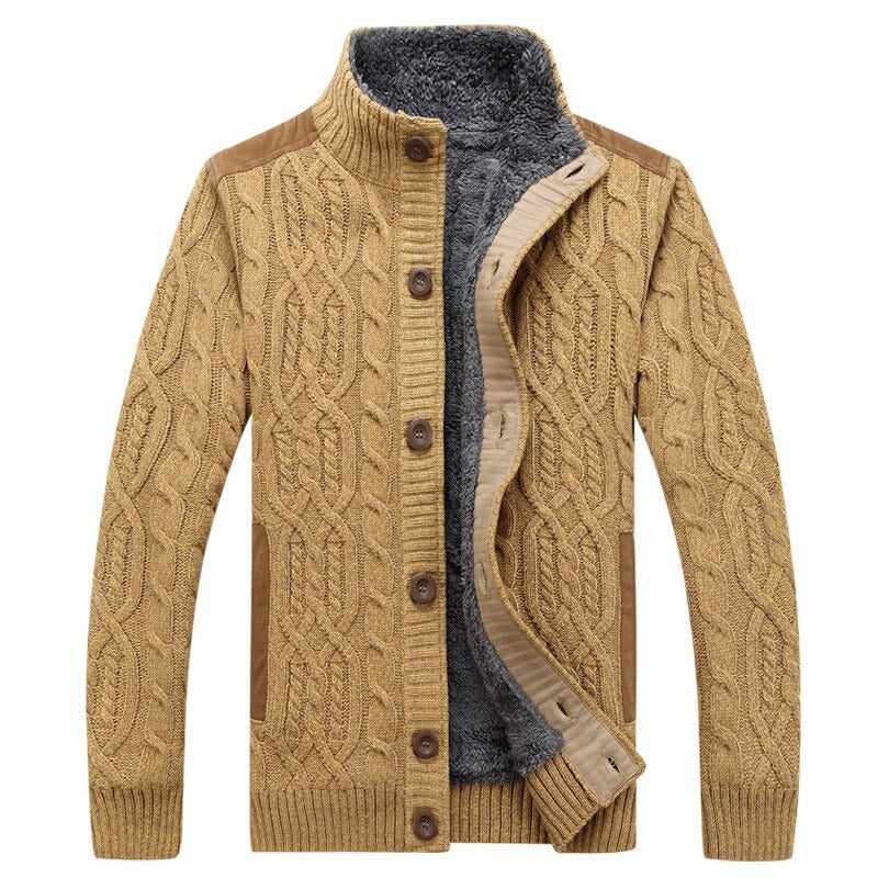 Zakenda | Cardigan pour homme avec doublure en peluche