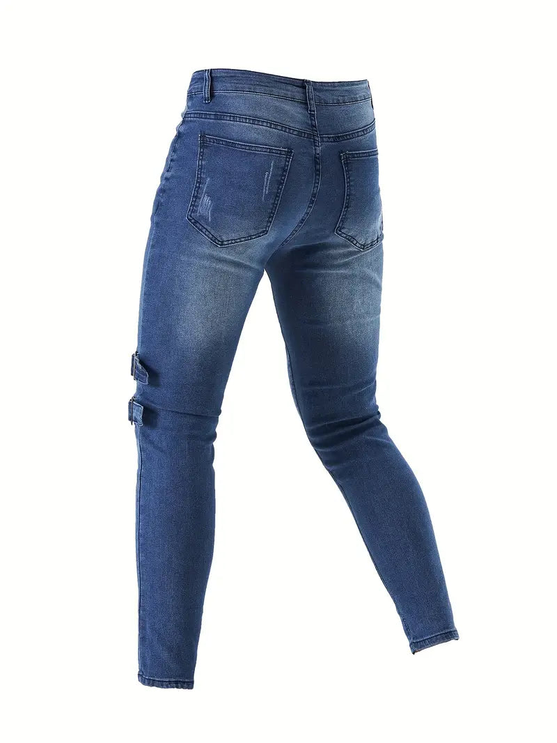 Zakenda | Mason - jeans de biker décontractés pour hommes