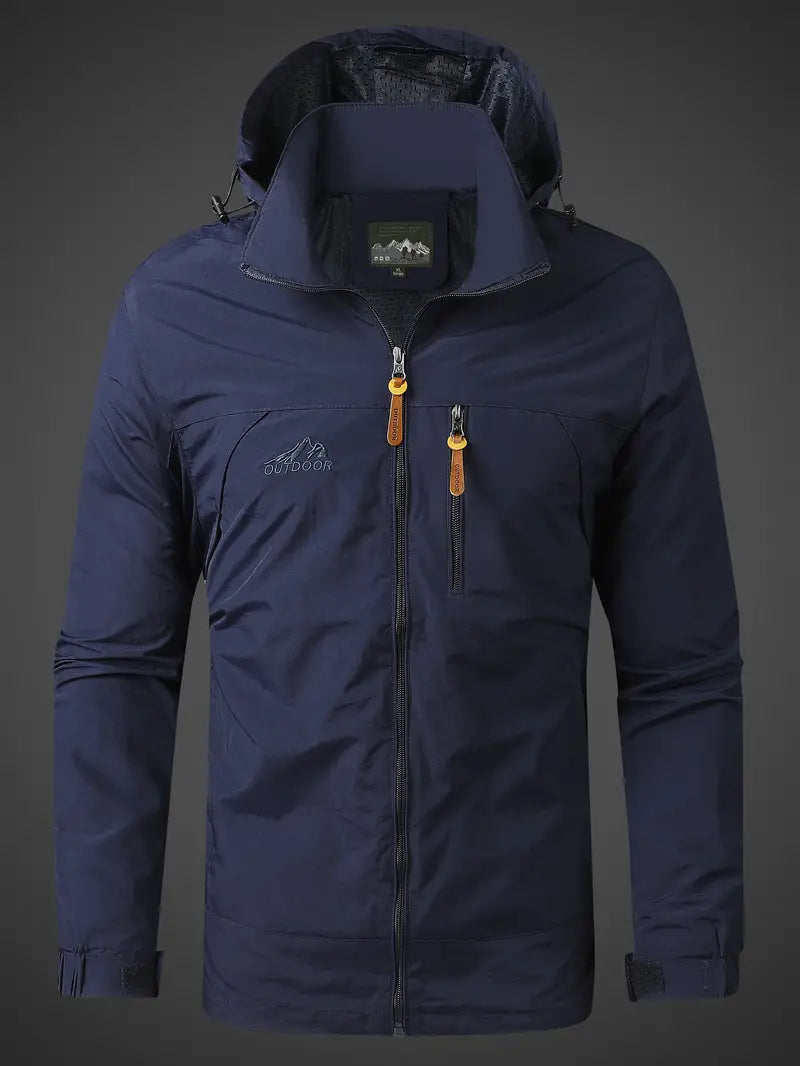 Zakenda | Veste d'extérieur imperméable et coupe-vent pour hommes, pour toutes les activités