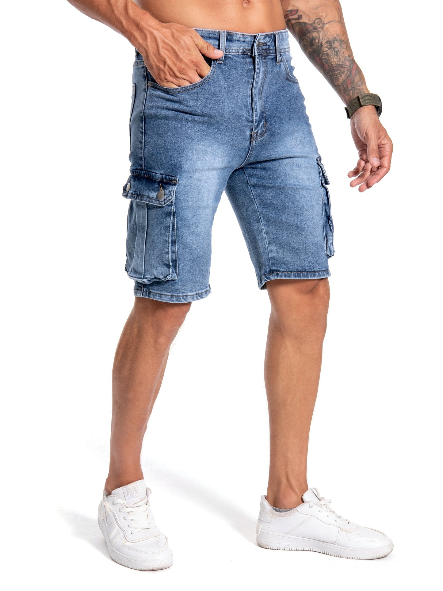 Zakenda | Short en jean pour homme : Style & fonctionnalité