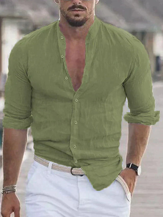 Zakenda | Daniel - la chemise en lin stylée pour hommes