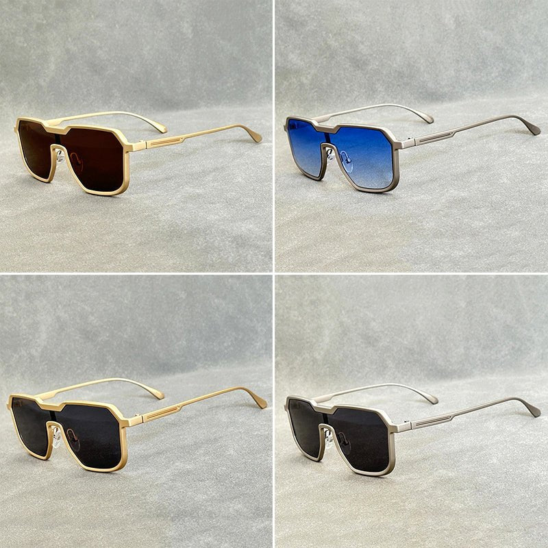 Zakenda | Lunettes de soleil en métal Edge