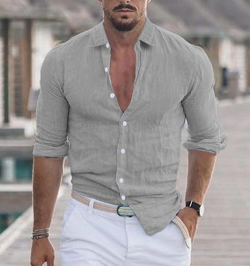 Zakenda | Chemise d'été confortable pour hommes