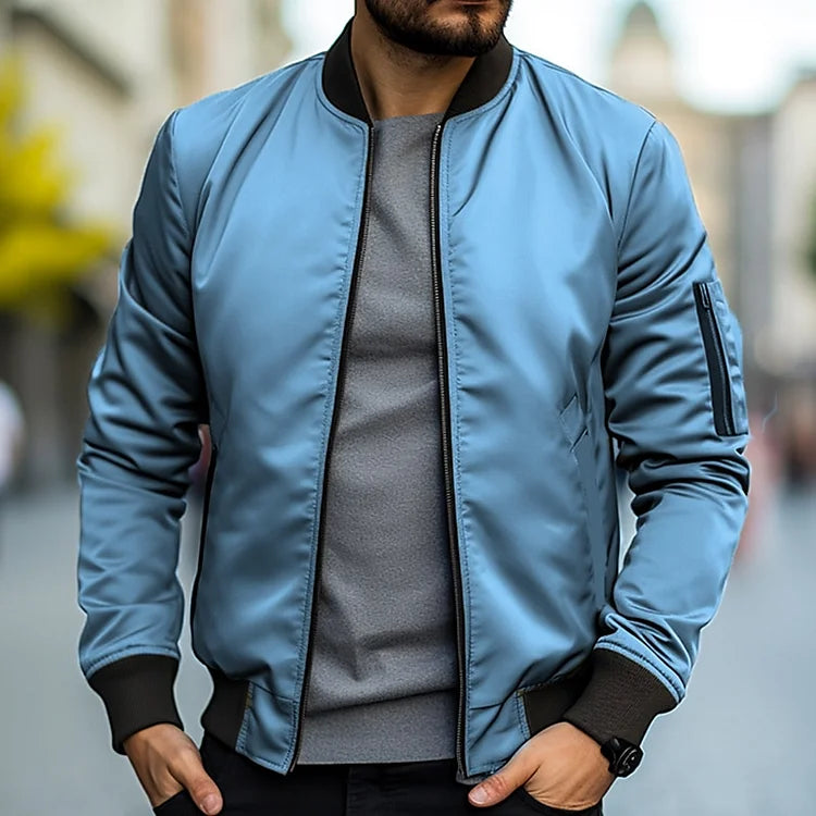 Zakenda | Veste bomber décontractée pour hommes