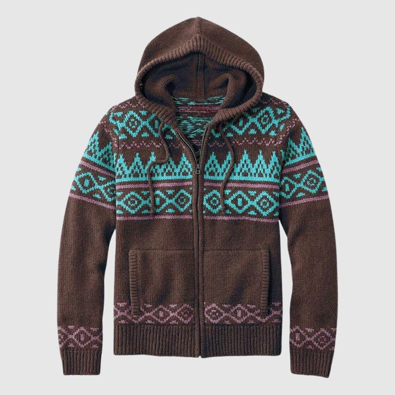 Zakenda | Cardigan nomade nordique Harrington