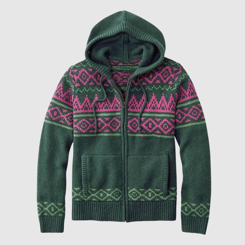 Zakenda | Cardigan nomade nordique Harrington