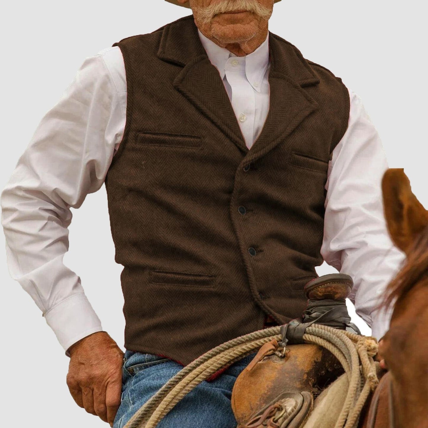Zakenda | Gilet Harrington Vintage Couture