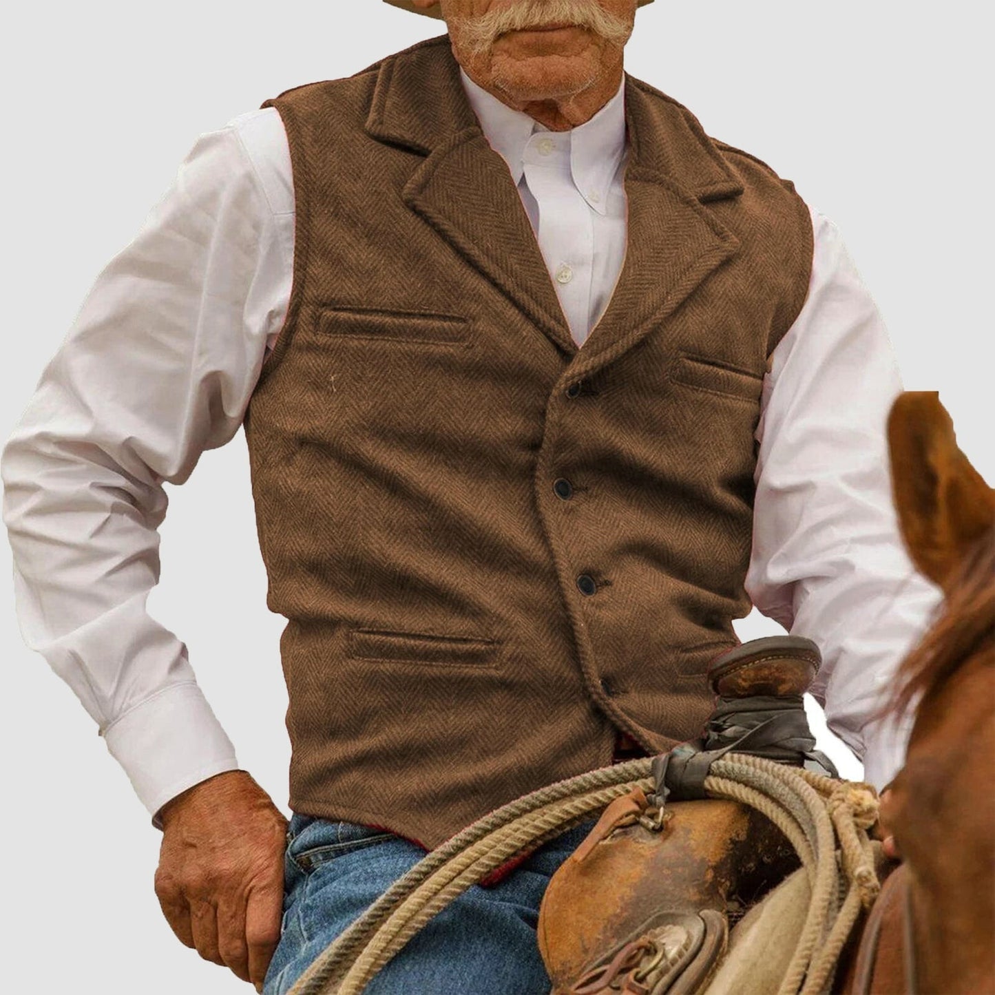 Zakenda | Gilet Harrington Vintage Couture
