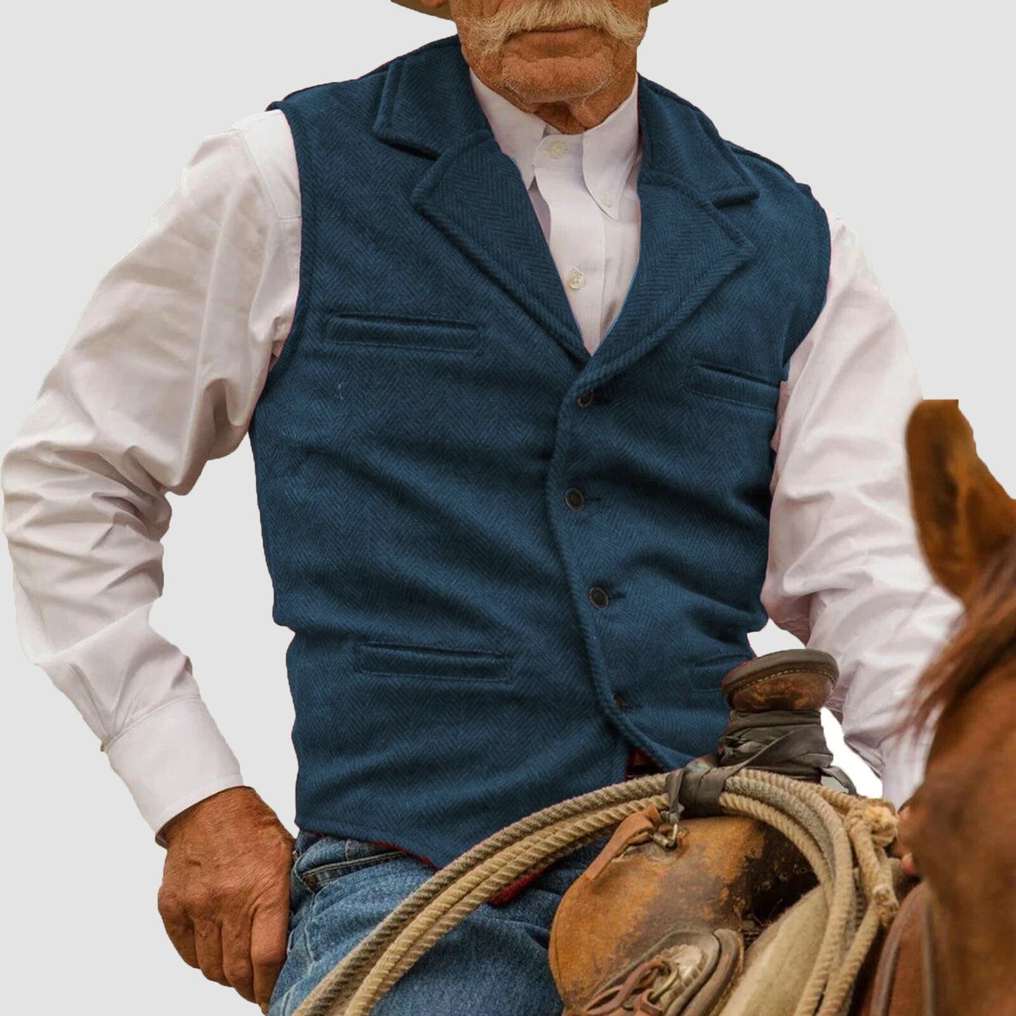 Zakenda | Gilet Harrington Vintage Couture