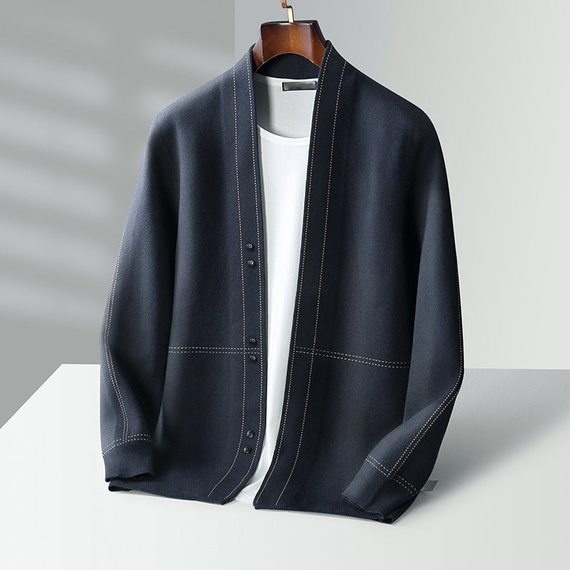 Zakenda | Cardigan en laine Harrington Weaver
