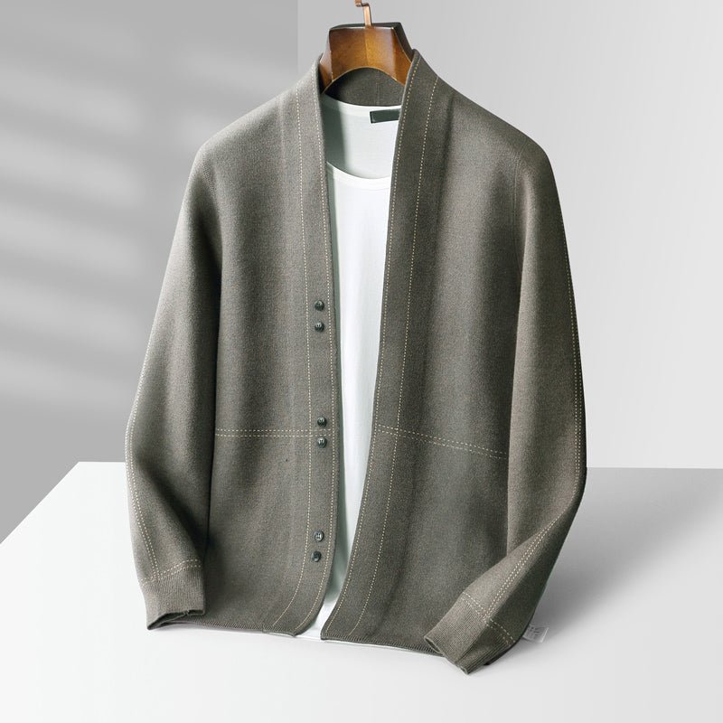 Zakenda | Cardigan en laine Harrington Weaver
