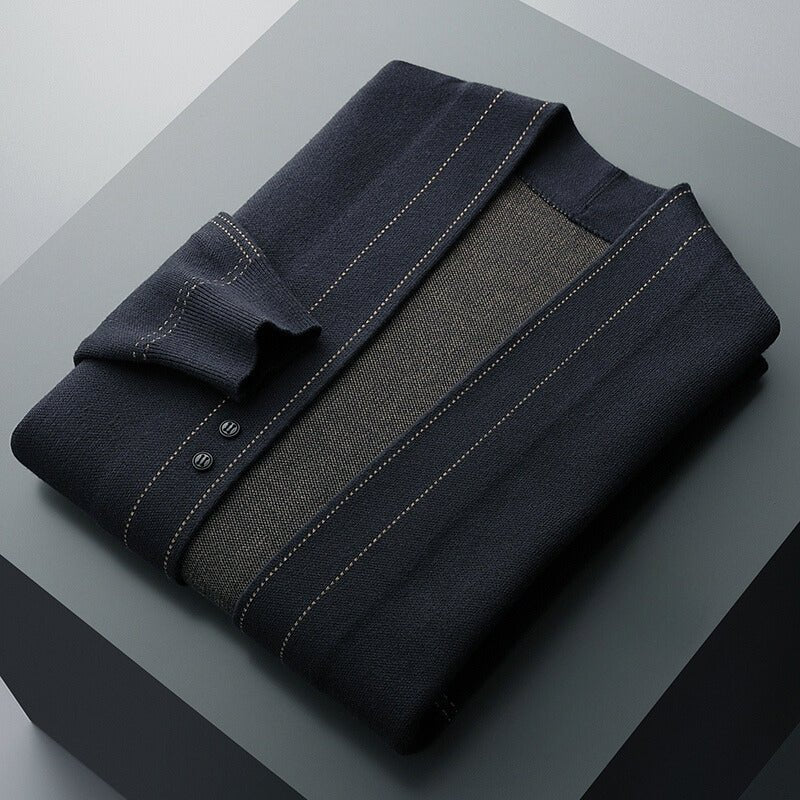 Zakenda | Cardigan en laine Harrington Weaver