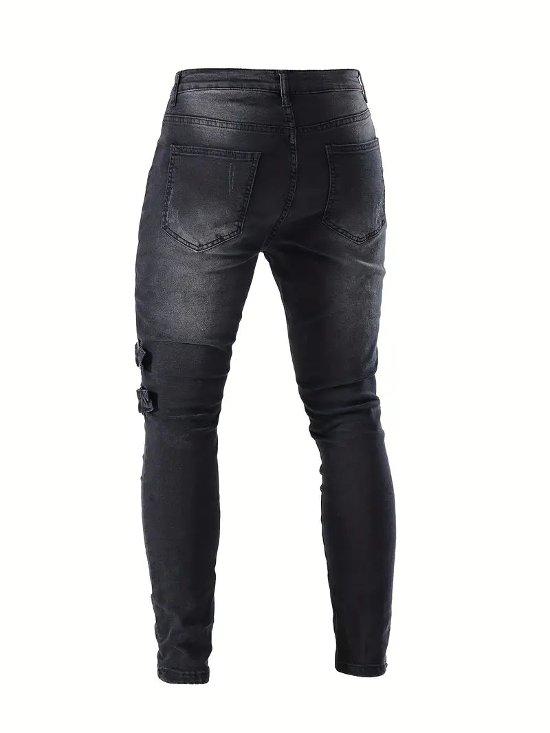 Zakenda | Mason - jeans de biker décontractés pour hommes