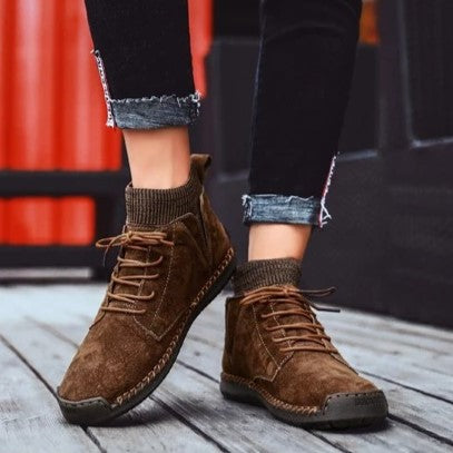 Zakenda | Bottes classiques chaudes pour hommes