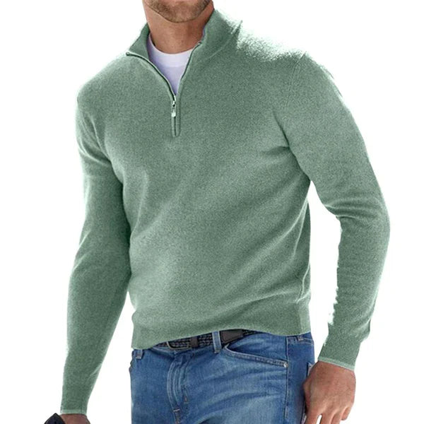 Zakenda | Tobias - pull-over zippé pour homme