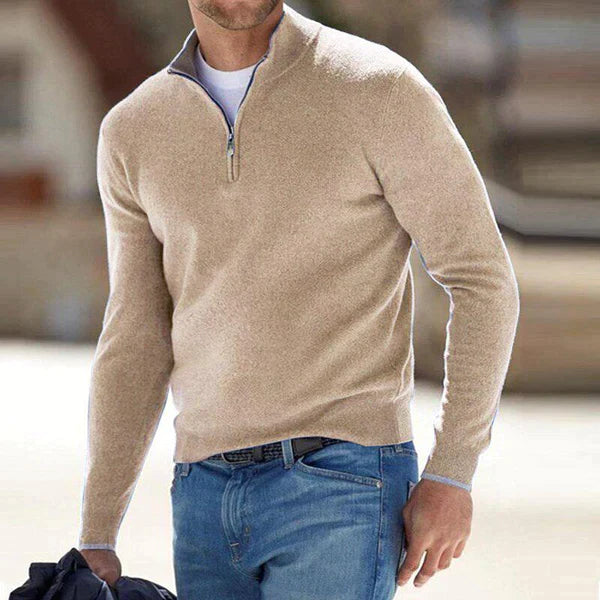 Zakenda | Tobias - pull-over zippé pour homme