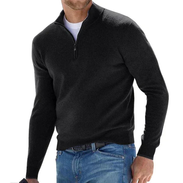 Zakenda | Tobias - pull-over zippé pour homme