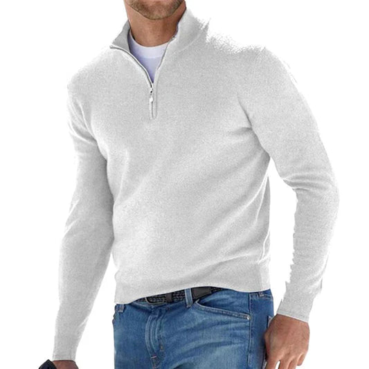 Zakenda | Tobias - pull-over zippé pour homme