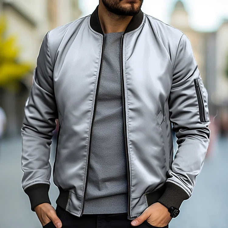 Zakenda | Veste bomber décontractée pour hommes